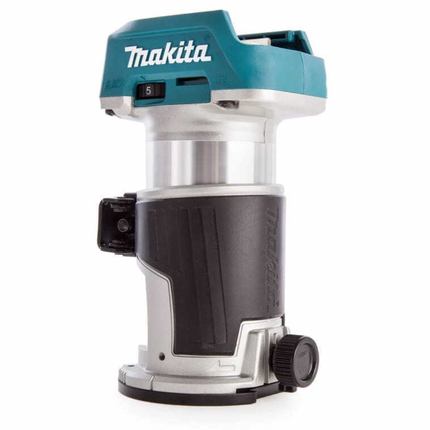 Fresatrice a bordo Makita DRT50Z 18V LXT Brushless Ø 6-8 mm – Solo macchina (senza batteria, caricabatterie e basi extra)